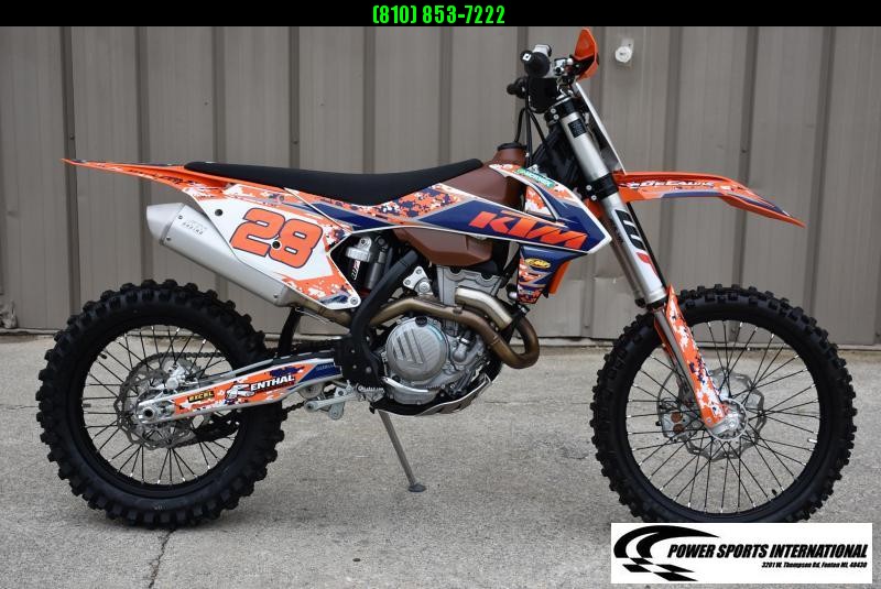 2017 KTM 350 XC-F 4-Stroke MX Off Road Motorcycle #7795 2017 KTM 350 XC-F 4-Stroke MX Off Road Motorcycle #7795