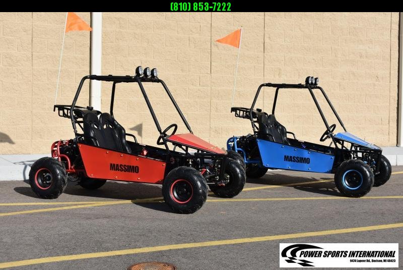 NEW MASSIMO GKM125 GO CART SIDE BY SIDE 2-PASSENGER w/ Warranty #0088 NEW MASSIMO GKM125 GO CART SIDE BY SIDE 2-PASSENGER w/ Warranty #0088