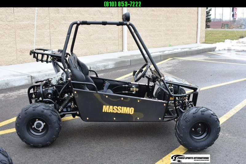 MASSIMO GKM125 GO CART SIDE BY SIDE 2-PASSENGER w/ Warranty #0876 MASSIMO GKM125 GO CART SIDE BY SIDE 2-PASSENGER w/ Warranty #0876