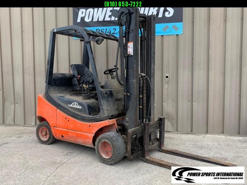 2008 Linde LP Fork Truck 5000# Pneumatic Tire Forklift LP 2008 Linde LP Fork Truck 5000# Pneumatic Tire Forklift LP