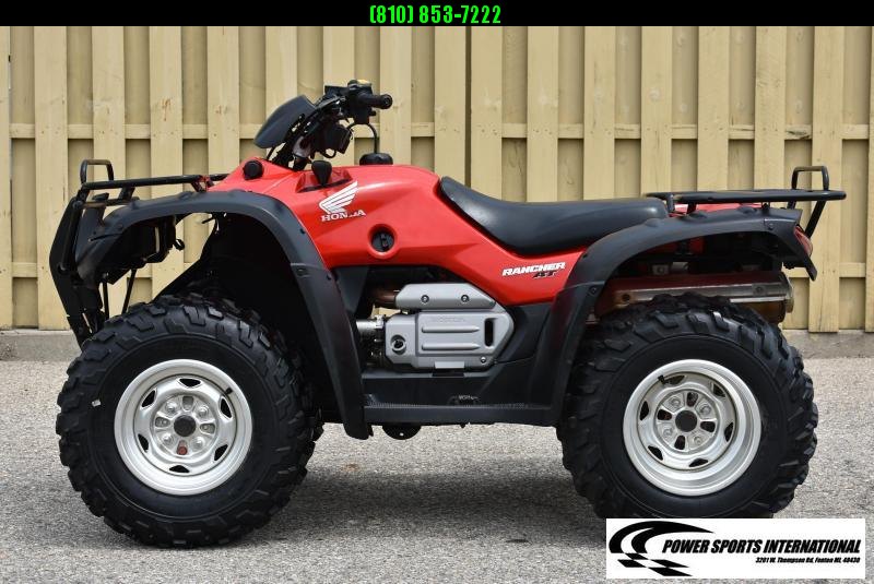 2004 HONDA TRX400FGA4 FT RANCHER AUTOMATIC TRANSMISSION RED (4X4) GLOSS RED HONDA ATV #1179 2004 HONDA TRX400FGA4 FT RANCHER AUTOMATIC TRANSMISSION RED (4X4) GLOSS RED HONDA ATV #1179