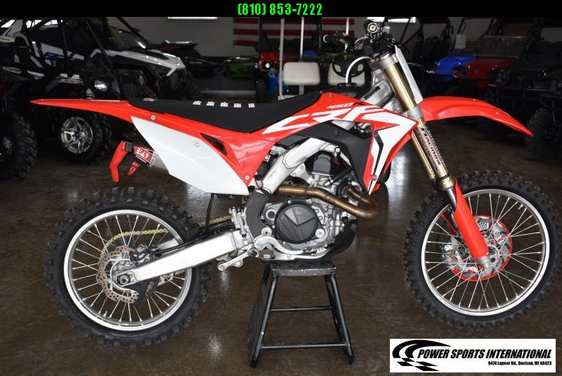 2018 HONDA CRF 450R 4-Stroke MX Off Road Motorcycle w/ only 11hrs #0379 2018 HONDA CRF 450R 4-Stroke MX Off Road Motorcycle w/ only 11hrs #0379