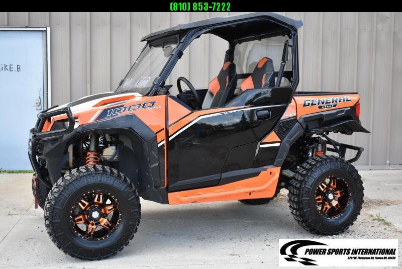 2016 POLARIS GENERAL 1000 EPS DELUXE ORANGE 4X4 Side by Side #0997 2016 POLARIS GENERAL 1000 EPS DELUXE ORANGE 4X4 Side by Side #0997