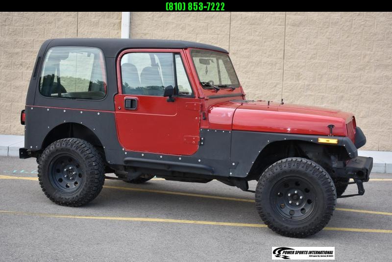1993 Jeep Wrangler YJ 2DR SUV 4WD Truck 4 Cylinder Manual #2886 1993 Jeep Wrangler YJ 2DR SUV 4WD Truck 4 Cylinder Manual #2886