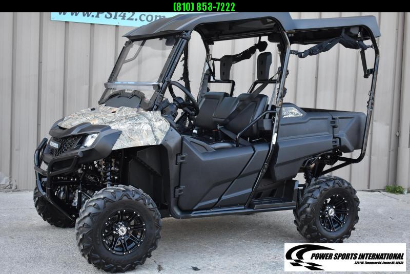 2016 HONDA SXS700M4G PIONEER 4 CAMOUFLAGE 4-Seater Sport Utility Side-by-Side w/ EXTRAS #1681 2016 HONDA SXS700M4G PIONEER 4 CAMOUFLAGE 4-Seater Sport Utility Side-by-Side w/ EXTRAS #1681