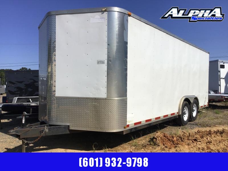 USED 2014 Arising 8.5 x 20 Tandem Axle Enclosed Trailer - 14k GVWR USED 2014 Arising 8.5 x 20 Tandem Axle Enclosed Trailer - 14k GVWR