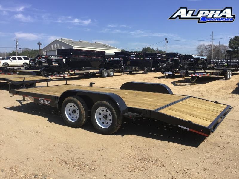 2022 Caliber 7 x 18 Tandem Carhauler - 7k GVWR 2022 Caliber 7 x 18 Tandem Carhauler - 7k GVWR