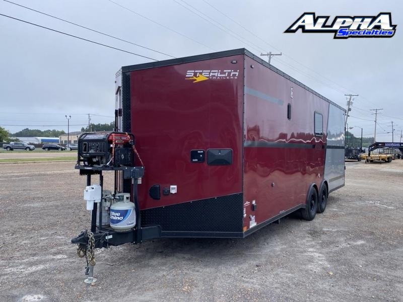 USED 2020 Stealth Nomad 8.5 x 24 Toy Hauler 12K GVWR USED 2020 Stealth Nomad 8.5 x 24 Toy Hauler 12K GVWR