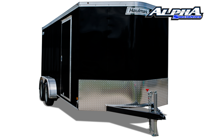 2021 Haulmark 7' x 16' Transport V-Nose Tandem Enclosed Trailer 9990 GVWR 2021 Haulmark 7' x 16' Transport V-Nose Tandem Enclosed Trailer 9990 GVWR