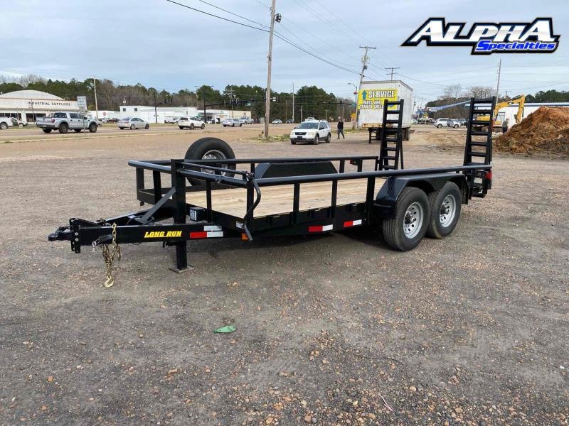 Used 2020 Long Run 7' x 16' Tandem Axle Utility Trailer 14K Used 2020 Long Run 7' x 16' Tandem Axle Utility Trailer 14K