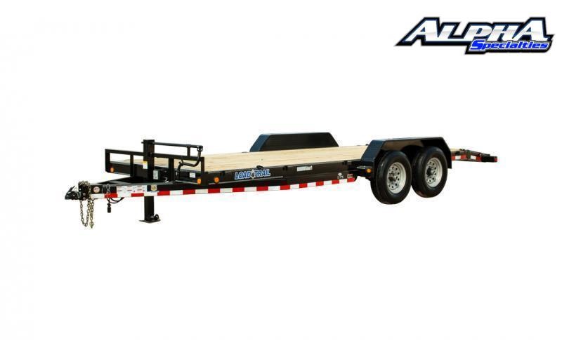 2021 Load Trail 83" x 20' Tandem Axle Carhauler 14K GVWR 2021 Load Trail 83" x 20' Tandem Axle Carhauler 14K GVWR