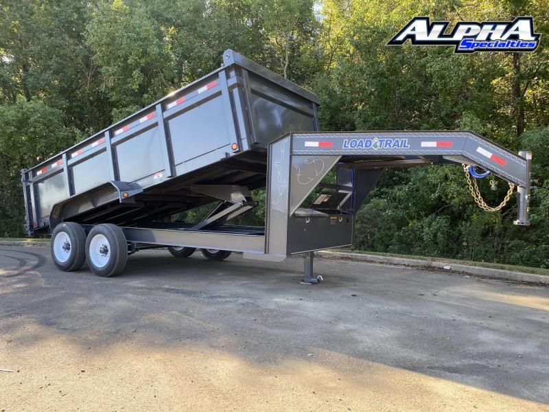 2021 Load Trail 83" x 16' Tandem Axle Gooseneck Dump Trailer 16K GVWR 2021 Load Trail 83" x 16' Tandem Axle Gooseneck Dump Trailer 16K GVWR