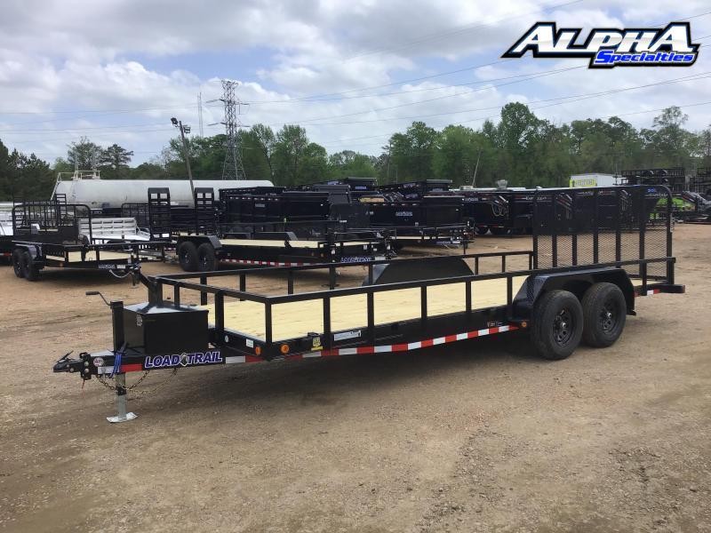 2022 Load Trail 83" x 20' Tandem Carhauler w/Side Rails - 9,990 GVWR 2022 Load Trail 83" x 20' Tandem Carhauler w/Side Rails - 9,990 GVWR