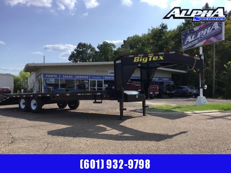 USED 2018 Big Tex 102 x 25 Tandem Axle Gooseneck Trailer - 14k GVWR USED 2018 Big Tex 102 x 25 Tandem Axle Gooseneck Trailer - 14k GVWR