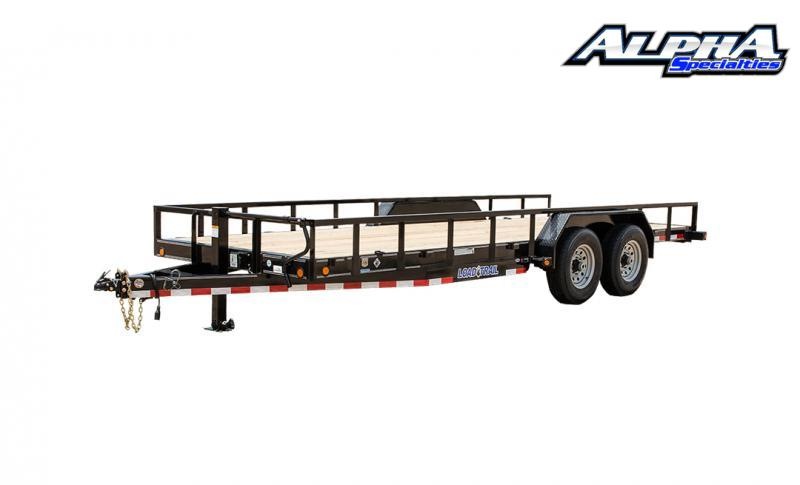 2022 Load Trail 83" x 20' Tandem Carhauler w/Side Rails 2022 Load Trail 83" x 20' Tandem Carhauler w/Side Rails
