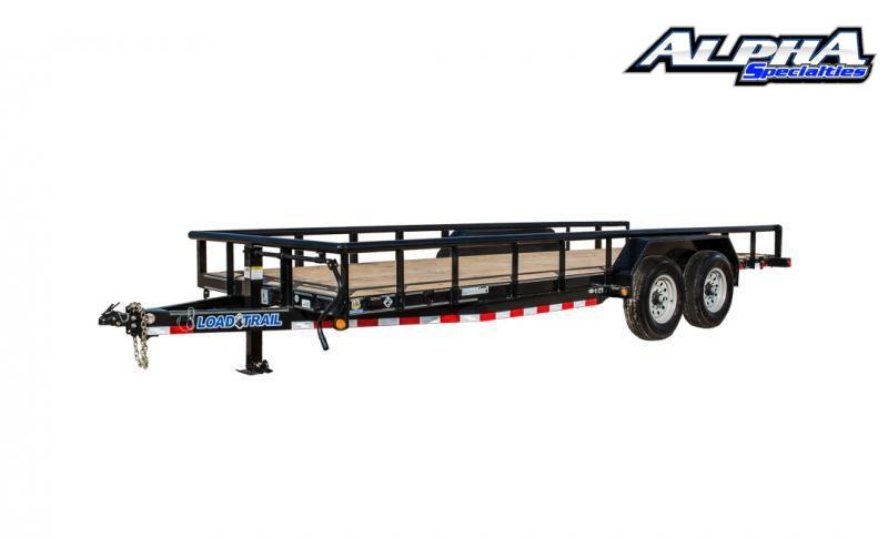 2021 Load Trail 83" x 18' Tandem Axle Carhauler w/3" x 5" Angle Frame 14K GVWR 2021 Load Trail 83" x 18' Tandem Axle Carhauler w/3" x 5" Angle Frame 14K GVWR