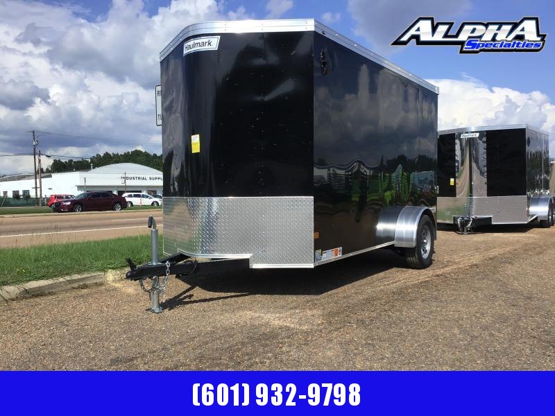 2022 Haulmark 6 x 12 Single Axle Enclosed Trailer 3k GVWR Load