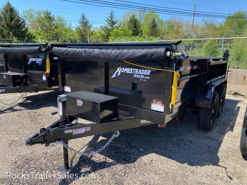 2022 Homesteader Trailers 7 X 12 FT DUMP TRAILER 12K W TARP KIT 2022 Homesteader Trailers 7 X 12 FT DUMP TRAILER 12K W TARP KIT