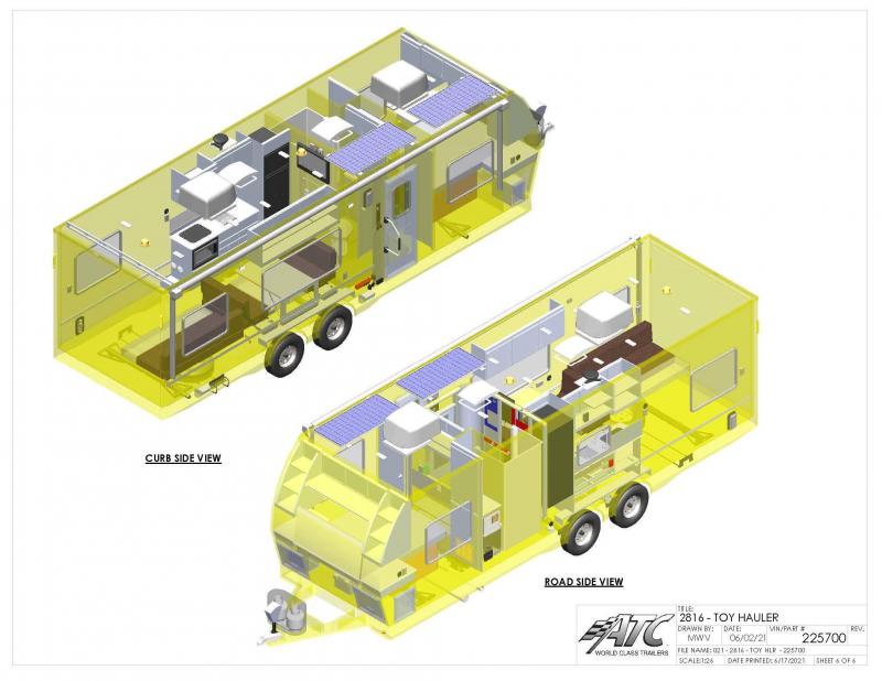 2022 ATC 28 FT ALUMINUM TOY HAULER GAME CHANGER 2816 2022 ATC 28 FT ALUMINUM TOY HAULER GAME CHANGER 2816