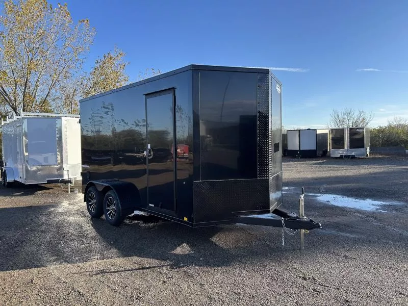 2026 Formula Trailers 7 X 14 FT TRAVERSE ENCLOSED CARGO TRAILER BLACK OUT PKG RAMP DOOR 7 FT INTERIOR HEIGHT