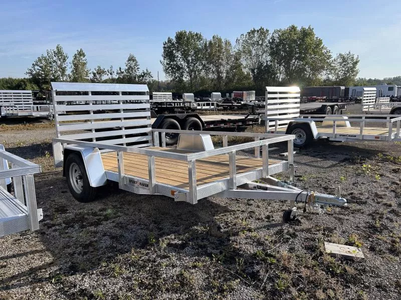 2026 Sport Haven 6 X 10 FT ALUMINUM UTILITY TRAILER WOOD DECK STEEL WHEELS
