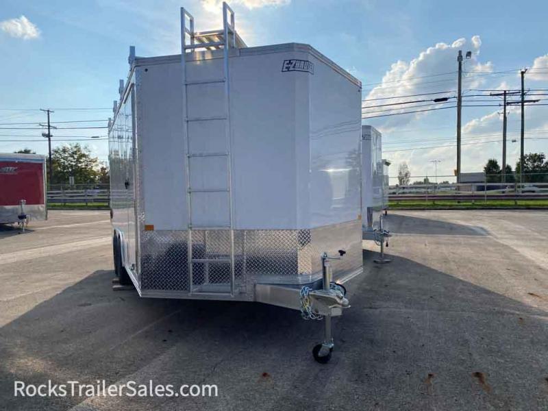2022 EZ Hauler 8.5 X 16 FT ULTIMATE CONTRACTOR TRAILER 10K GVWR LADDER