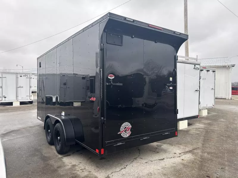 2026 Homesteader Trailers 7 X 16 FT INTREPID CARGO 7 FT INTERIOR HEIGHT 10K GVWR WITH RAMP DOOR