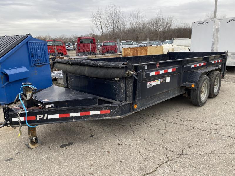 2017 PJ Trailers USED 16 FT DUMP TRAILER 2017 PJ Trailers USED 16 FT DUMP TRAILER