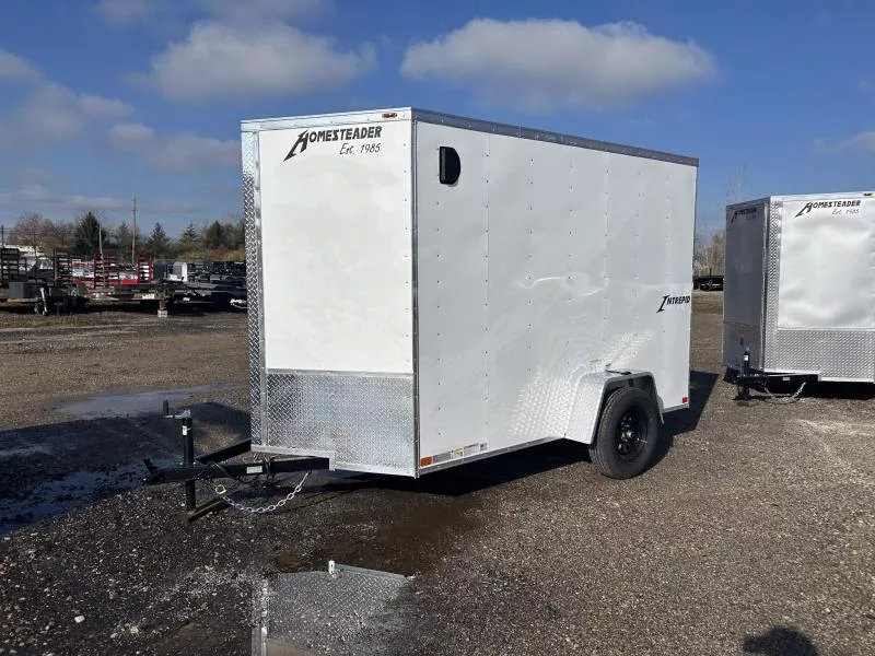 2026 Homesteader Trailers 6 X 10 FT CARGO TRAILER 6 FT 6 IN INT HEIGHT WITH RAMP DOOR cmgDeib48m1n
