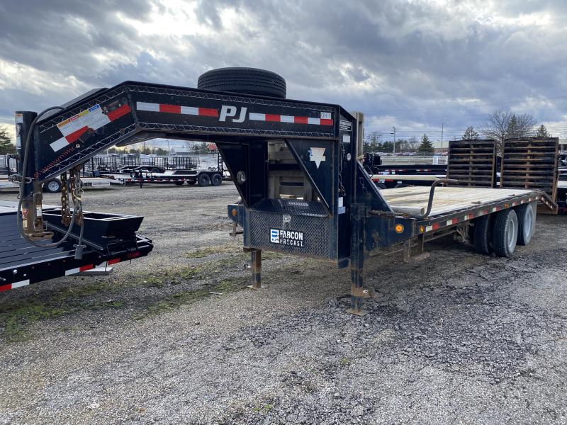 2018 PJ Trailers USED 24 FT GOOSENECK DECKOVER 2018 PJ Trailers USED 24 FT GOOSENECK DECKOVER