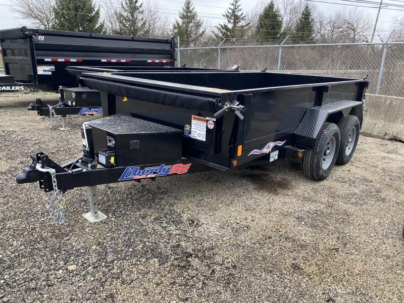 2023 Liberty 6 X 12 FT LOW PRO DUMP TRAILER WITH TARP KIT AND SPREAD GATE aCZHpwbj45uc