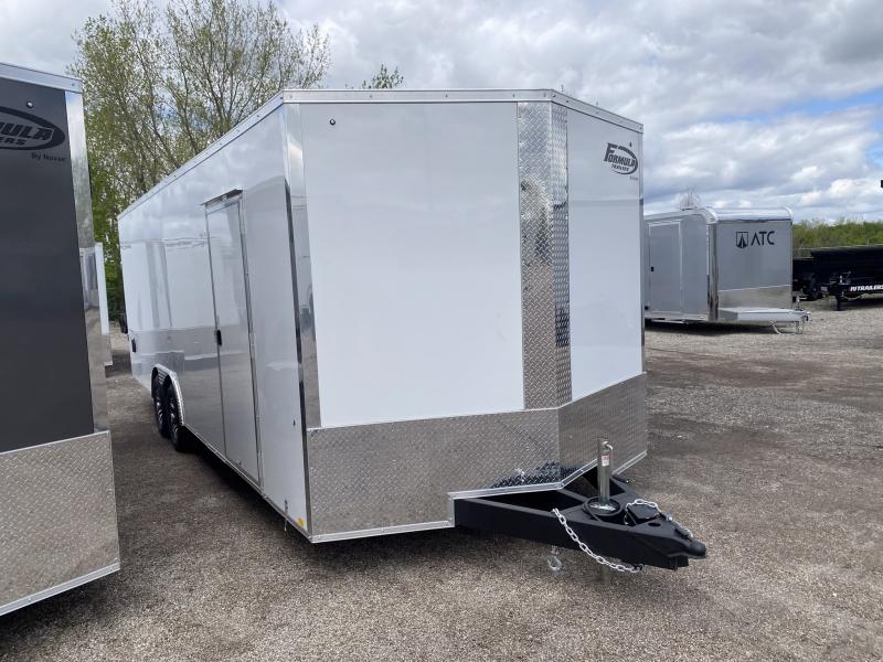 2025 Formula Trailers TRAVERSE 24 FT ENCLOSED CAR HAULER 7 FT INT RAMP DOOR 10K GVWR