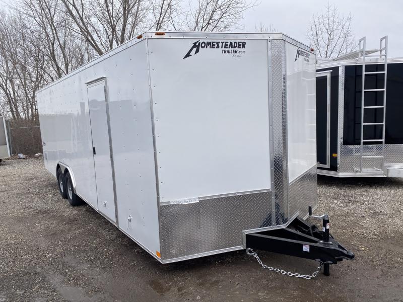 2024 Homesteader Trailers 24 FT ENCLOSED CAR HAULER 6 FT 6 IN INTERIOR HEIGHT 10K GVWR bgSGhspa85e2