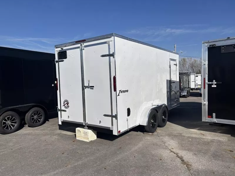 2026 Homesteader Trailers INTREPID 7 X 16 FT CARGO TRAILER BARN DOORS 7 FT INTERIOR 2u2hbkrzfluh