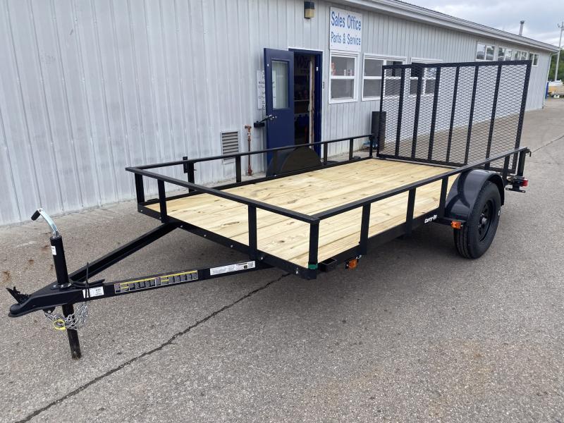 2024 Carry-On 6 X 12 FT UTILITY TRAILER WITH TUBE TOP RAIL t73arYye1231