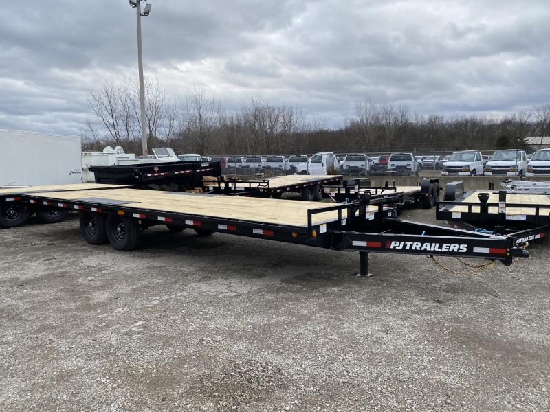 2023 PJ Trailers 20 FT SUPER WIDE TILT TRAILER 4 FT STATIONARY 16 FT