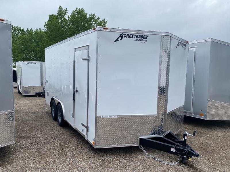 2022 Homesteader Trailers 8 FT 6 IN X 16 FT ENCLOSED TRAILER 9950 GVWR WITH RAMP DOOR 2022 Homesteader Trailers 8 FT 6 IN X 16 FT ENCLOSED TRAILER 9950 GVWR WITH RAMP DOOR