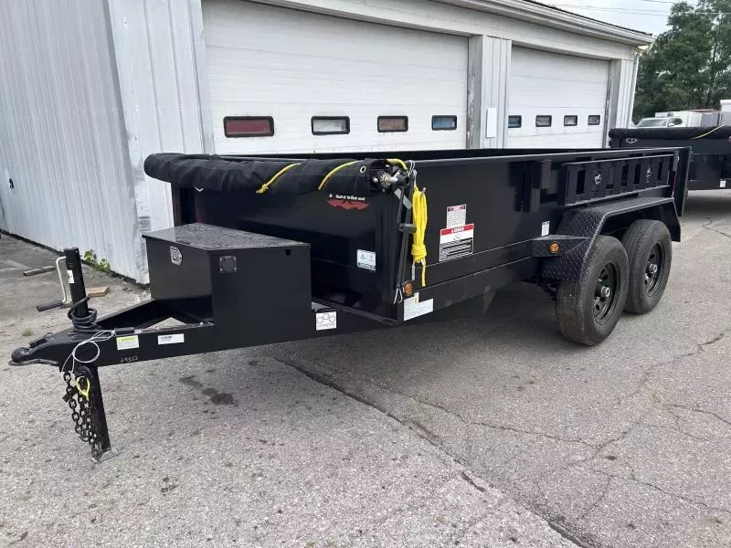 2026 Force 6 X 10 FT DUMP TRAILER 10K GVWR RAMPS
