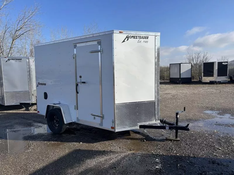 2026 Homesteader Trailers 6 X 10 FT CARGO TRAILER 6 FT 6 IN INT HEIGHT WITH RAMP DOOR 0SxQZsdrf2x4