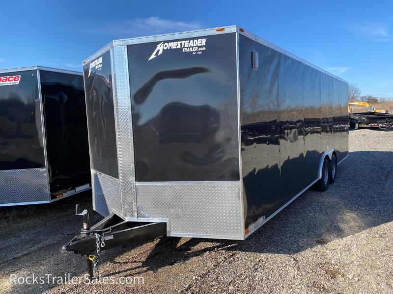 2022 Homesteader Trailers 24 FT ENCLOSED CAR HAULER 10K 6 FT 6 IN INT HT 2022 Homesteader Trailers 24 FT ENCLOSED CAR HAULER 10K 6 FT 6 IN INT HT
