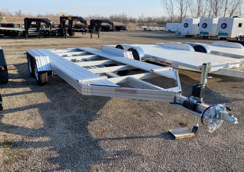 2022 Trailex CT8055EB ALL ALUMINUM OPEN CAR TRAILER 6' 8" X 16 FT