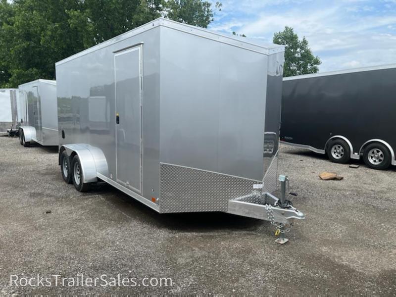 2023 ATC 7 X 16 FT RAVEN ALUMINUM ENCLOSED TRAILER 6 FT 6 IN HEIGHT