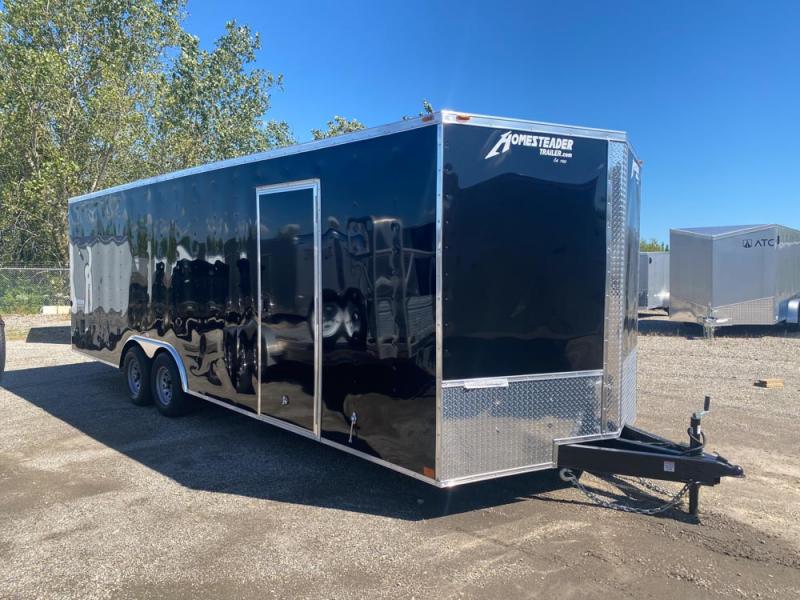 2023 Homesteader Trailers 24 FT ENCLOSED CAR HAULER WITH RAMP DOOR 10K