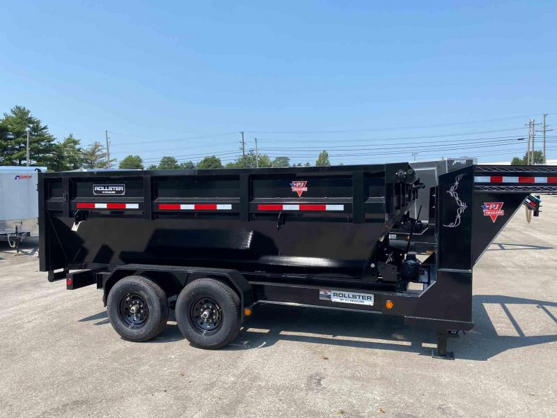 2022 PJ Trailers GOOSENECK ROLLSTER 7 X 14 FT ROLL OFF DUMP Trailers