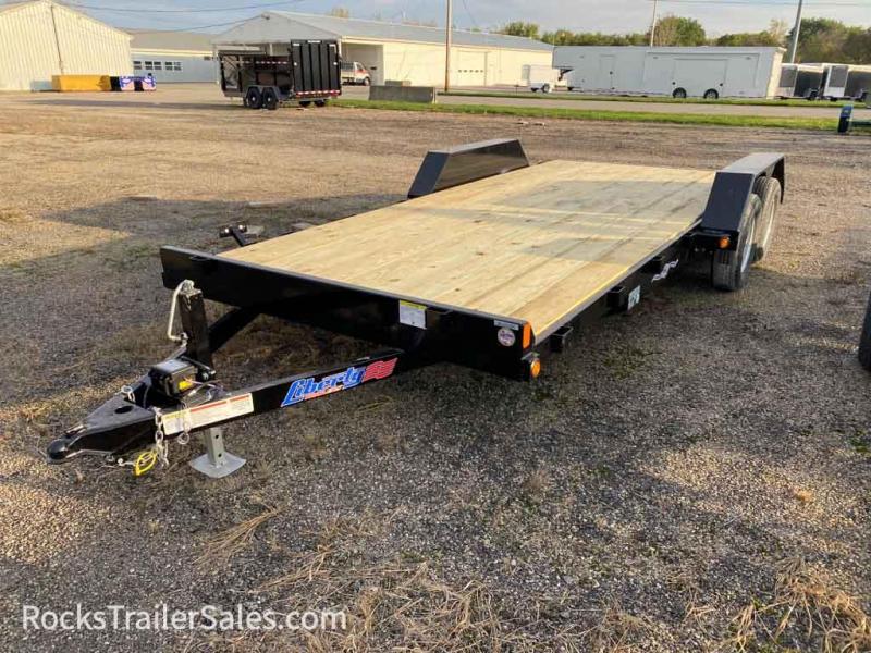 2022 Liberty OPEN WOOD DECK 7 X 18 FT CAR HAULER 2022 Liberty OPEN WOOD DECK 7 X 18 FT CAR HAULER