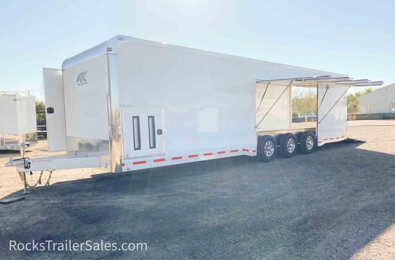 2022 ATC QUEST 8.5 X 32 FT ENCLOSED TRI AXLE CAR HAULER 2022 ATC QUEST 8.5 X 32 FT ENCLOSED TRI AXLE CAR HAULER