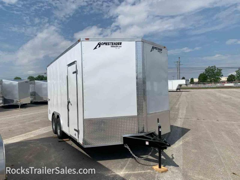2022 Homesteader Trailers 8.5 X 16 FT ENCLOSED TRAILER 9950 GVWR WITH RAMP DOOR 2022 Homesteader Trailers 8.5 X 16 FT ENCLOSED TRAILER 9950 GVWR WITH RAMP DOOR