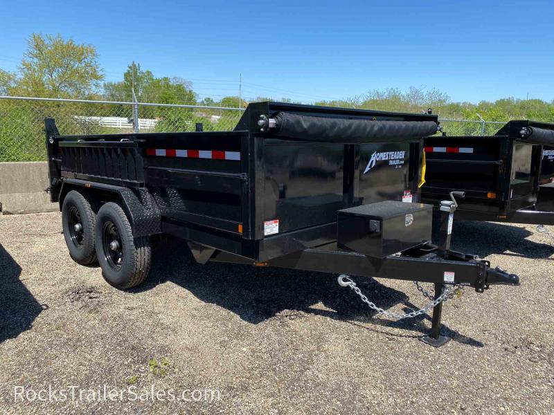 2022 Homesteader Trailers 7 X 12 FT DUMP TRAILER WITH RAMPS AND TARP KIT 2022 Homesteader Trailers 7 X 12 FT DUMP TRAILER WITH RAMPS AND TARP KIT