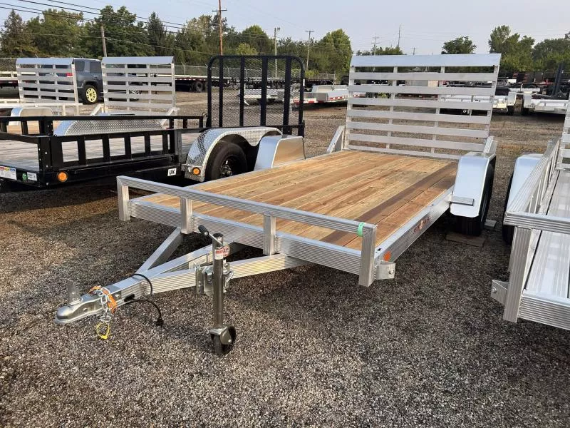 2026 Sport Haven 6 X 12 FT ALUMINUM UTILITY TRAILER WOOD DECK NO SIDE RAIL