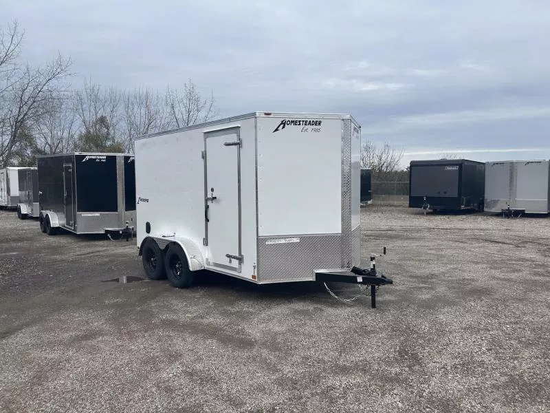 2026 Homesteader Trailers 7 X 12 FT CARGO TRAILER RAMP DOOR 6 FT 6 IN INT HEIGHT